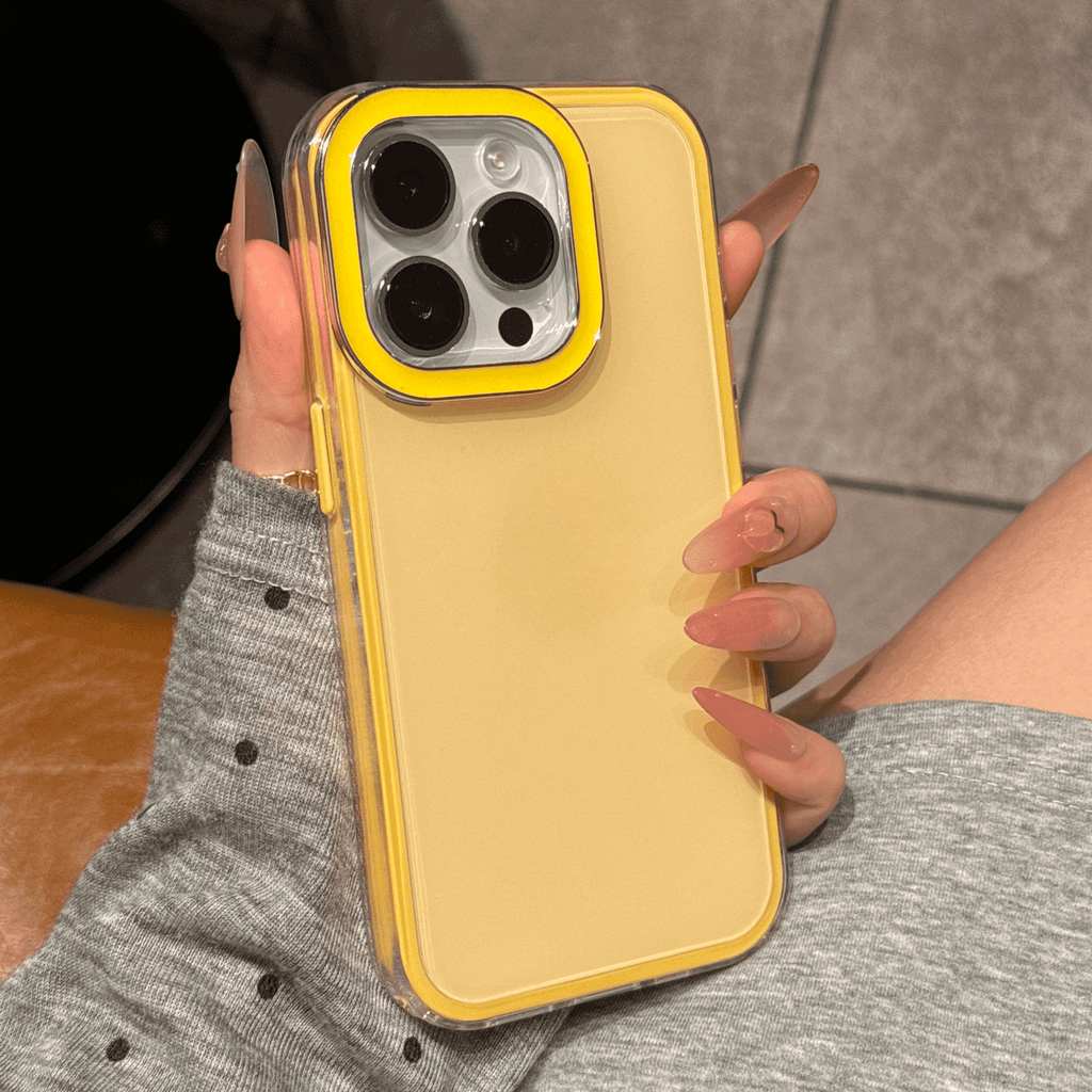 Monochrome Solid Color Case Cover for iPhone