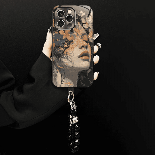 Oil Painting Style Portrait Case Kit for iPhone - Get a FREE Exquisite Diamond Bracelet!🔥