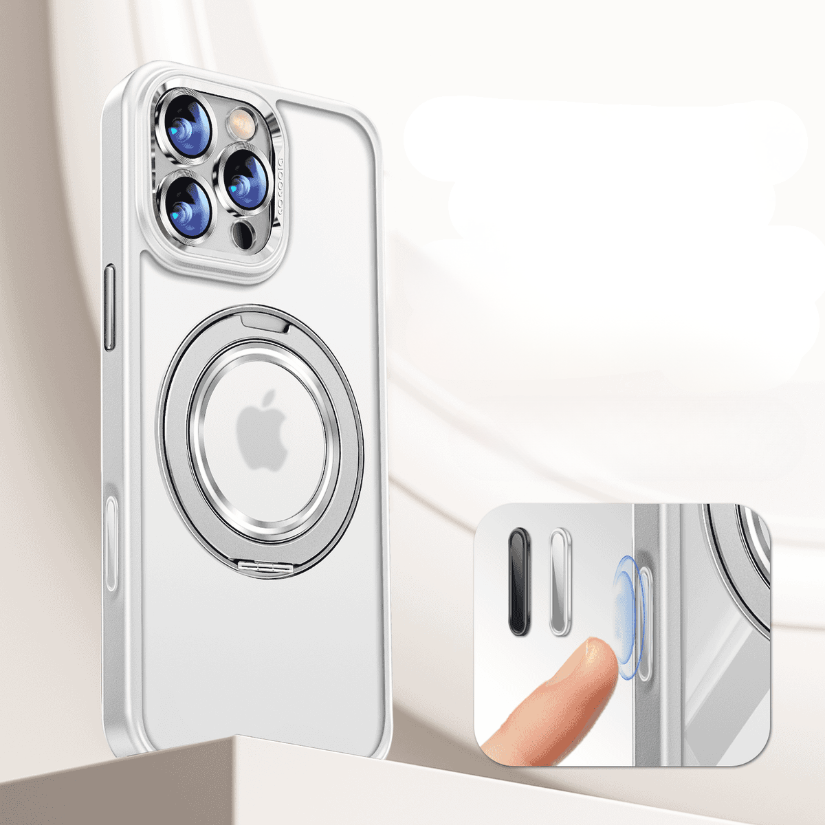 Frosted Texture Anti-smudge and Anti-fingerprint  Case Cover for iPhone