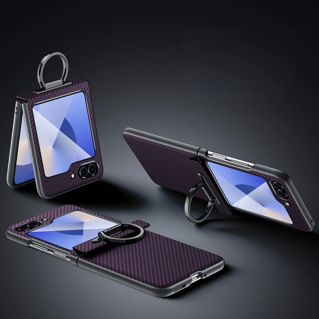 Ultralight, Carbon Fibre Case Cover for Samsung Flip Serie - Buy 2: FREE SHIPPING🛫 & 40% OFF 2nd🔥