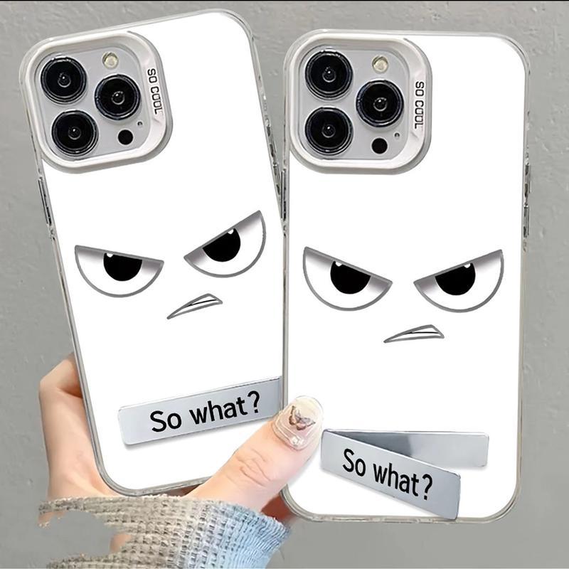 "SO WHAT" Case Cover for iPhone