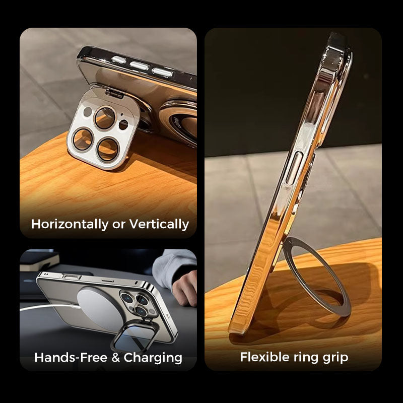 Double Stand Case Cover for iPhone - Buy 2: FREE SHIPPING🛫 & 40% OFF 2nd🔥