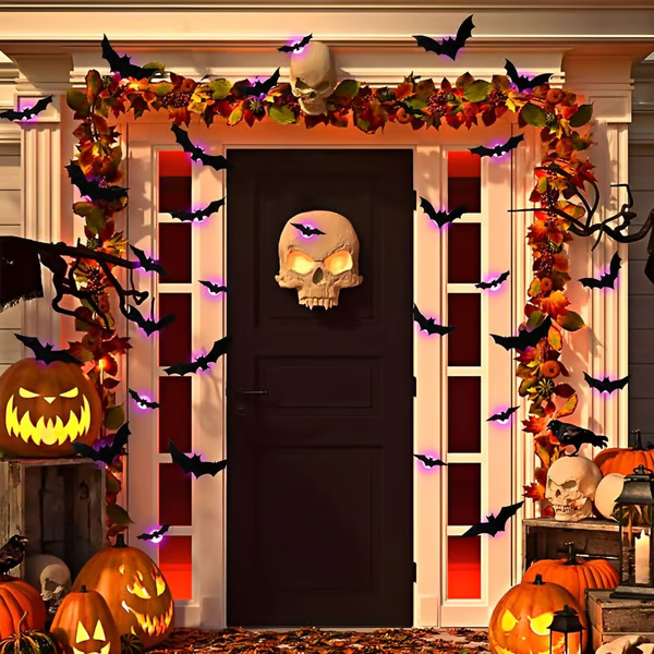 🎅Halloween 50% Off Sale🦇Halloween 3D Lighted Bats