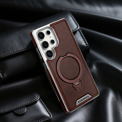 Strong Metal Magnetic Suction Bracket Case Cover for Samsung S Series