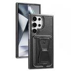 Leather Magnetic Card Case Cover for Samsung S Series