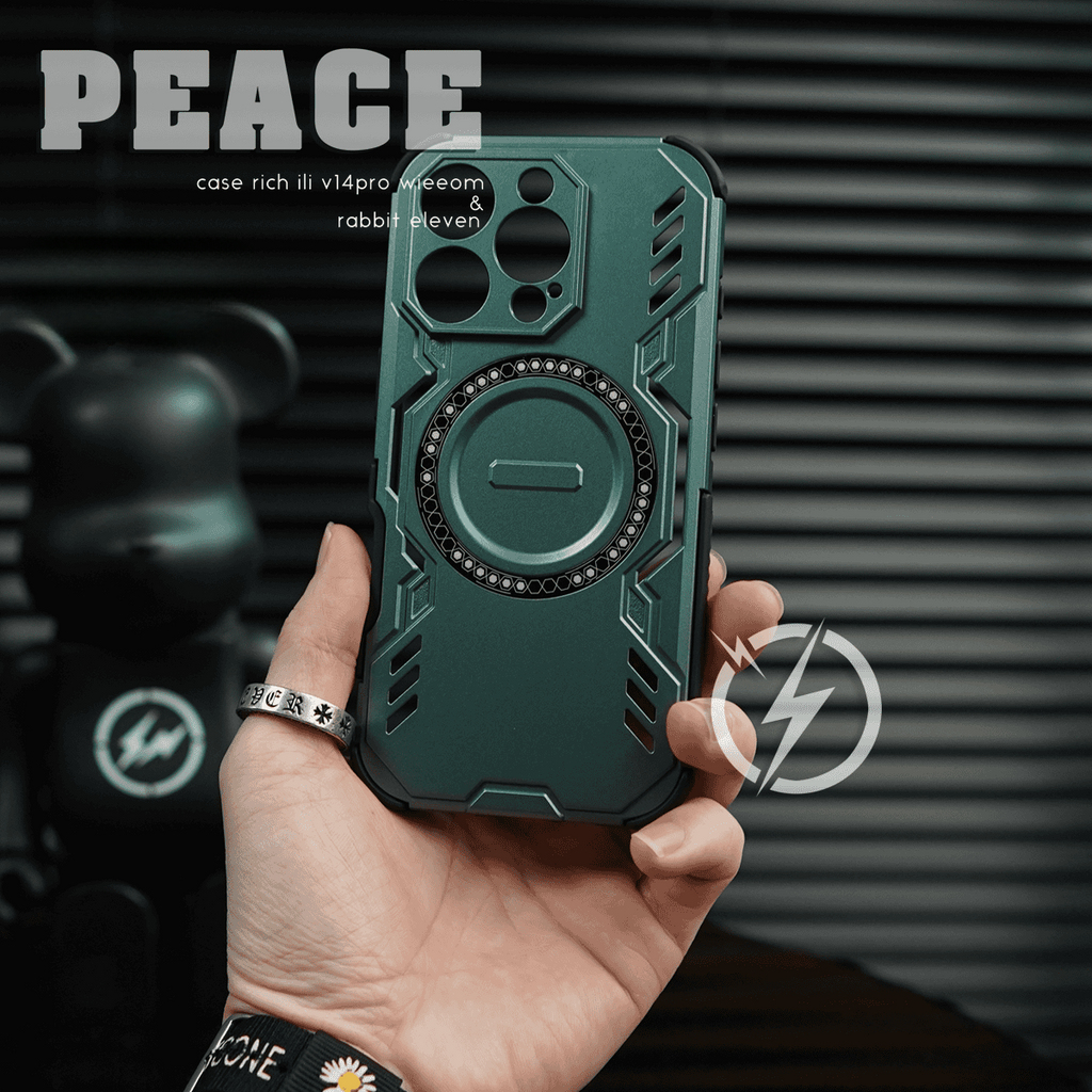 Mech Protective Magnetic Case Cover for iPhone