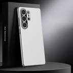 Hidden Magnetic Ring Luxury Leather Case Cover for Samsung S Series