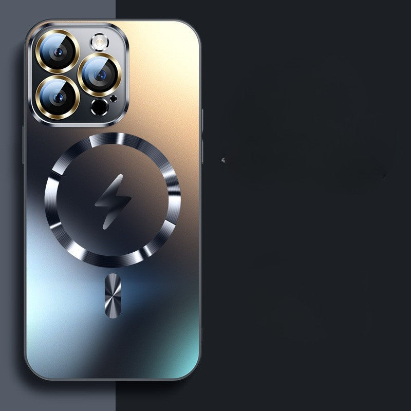 One-piece All-round Metal Protective Case Cover for iPhone