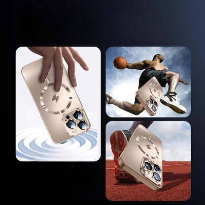 One-piece All-round Metal Protective Case Cover for iPhone
