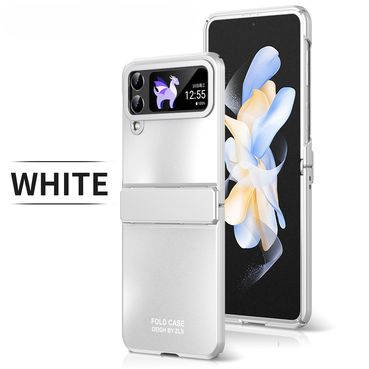 One-piece Metal All-around Protective Case Cover for Samsung Flip Series