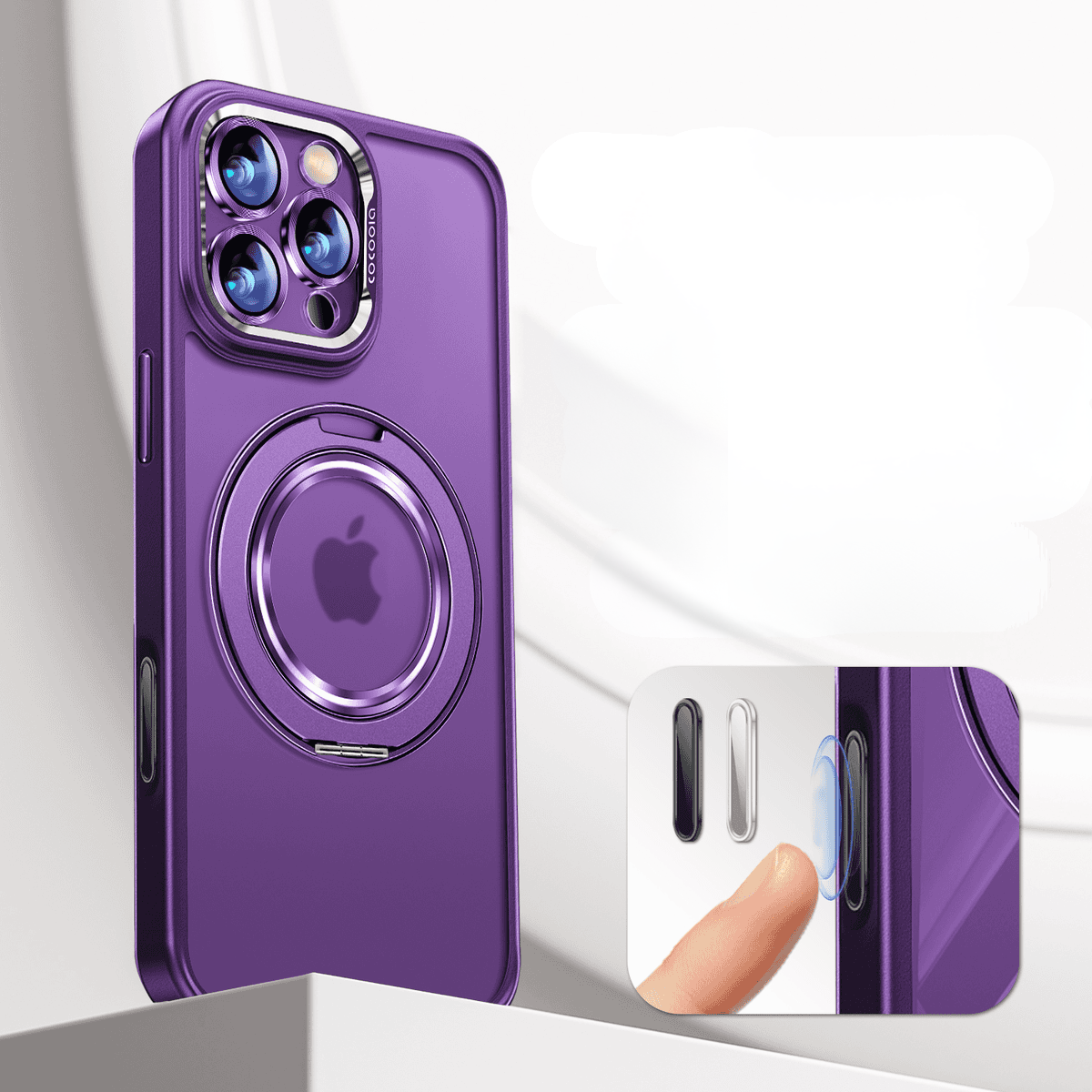 Frosted Texture Anti-smudge and Anti-fingerprint  Case Cover for iPhone