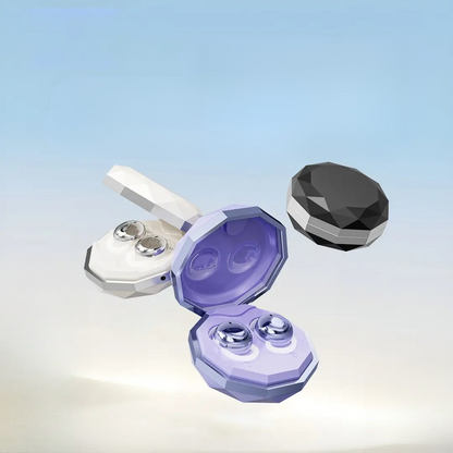 Crystal Makeup Tray Bluetooth Earbuds