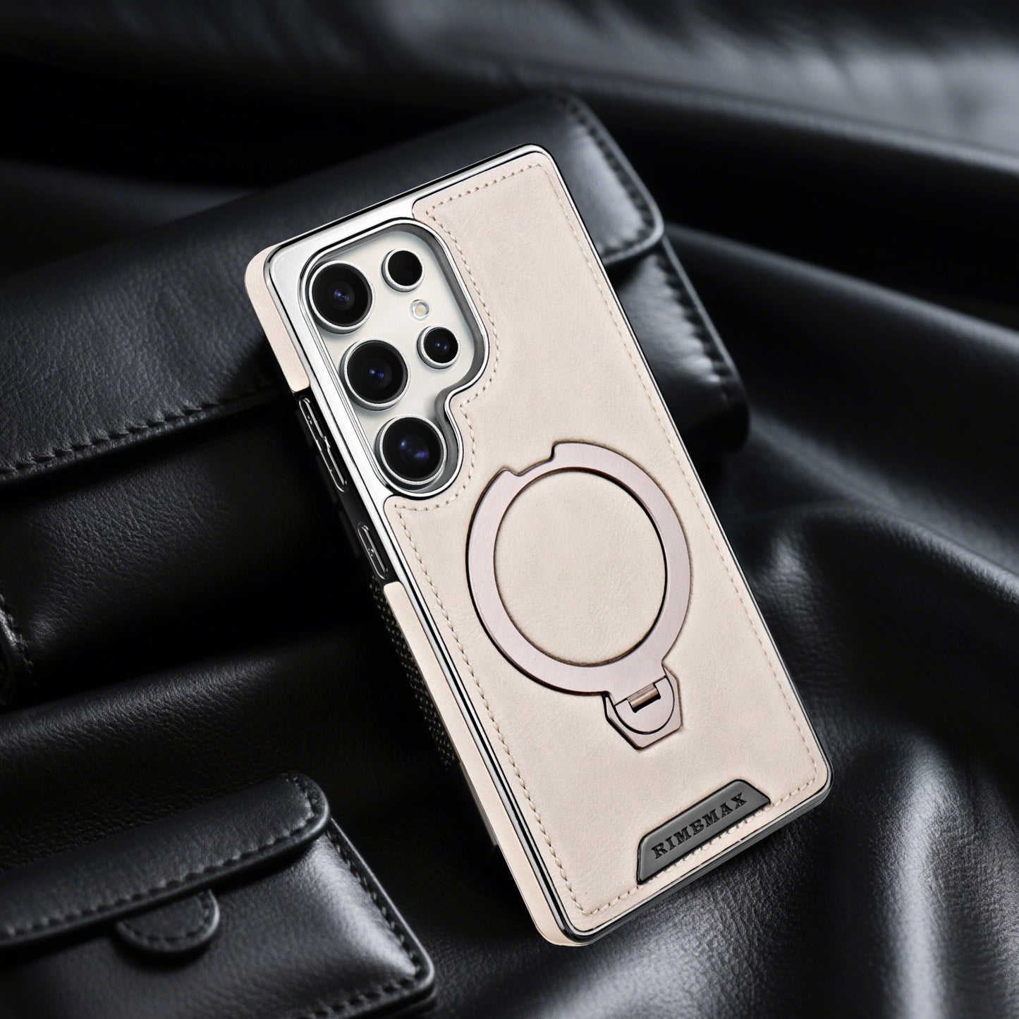 Strong Metal Magnetic Suction Bracket Case Cover for Samsung S Series