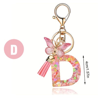 ✨LAST DAY PROMOTION - 50%OFF✨Initial Letter Keychains