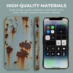🔥2025 NEW ARRIVAL 🔩Vintage Rust Hard Case For iPhone - Buy 2: FREE SHIPPING🛫 & 40% OFF 2nd🔥