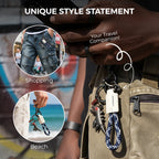 Aluminum Alloy Dinosaur Charm Paired with a Hand-woven Bracelet-🔥Second Item at 40% OFF