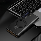 Hinged Full-coverage Protective Leather Case Cover for Samsung Fold Series