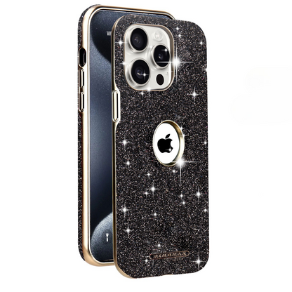 Luxury Sparkling Diamond Hollowed Out Case Cover for iPhone