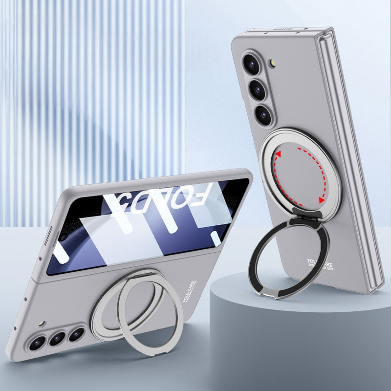Folding and Rotating Magnetic Bayonet Case Cover for Samsung Fold Series