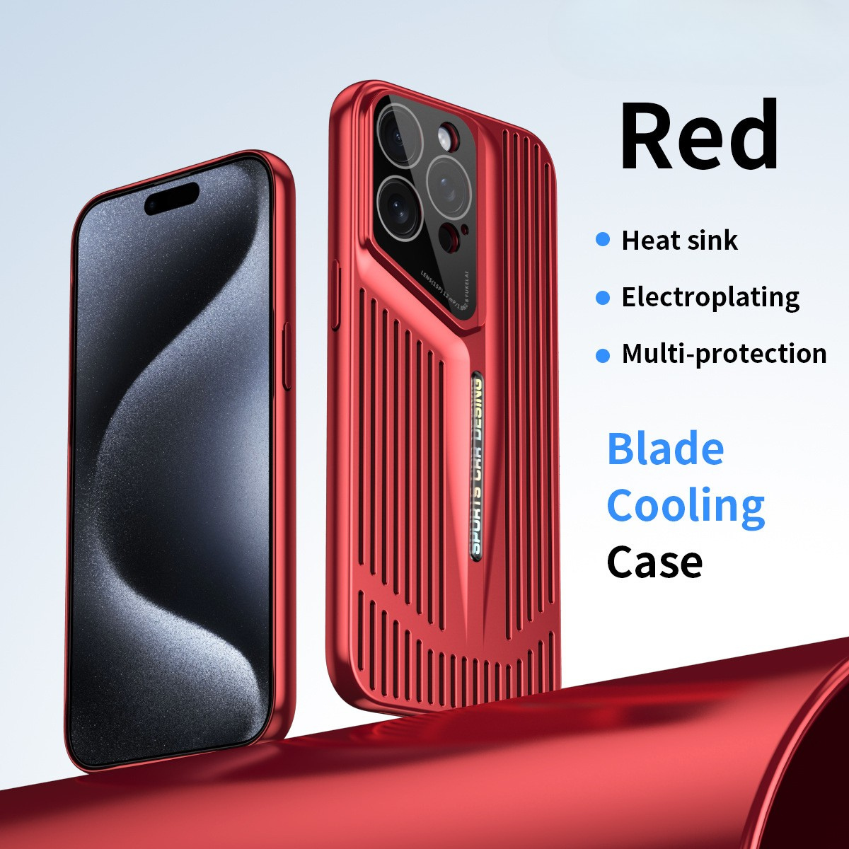 Blade Cooling Case Cover for iPhone
