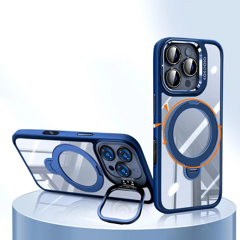 Metal Lens Holder Case Cover for iPhone