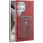 Leather Magnetic Card Case Holder Case Cover for Samsung S Series