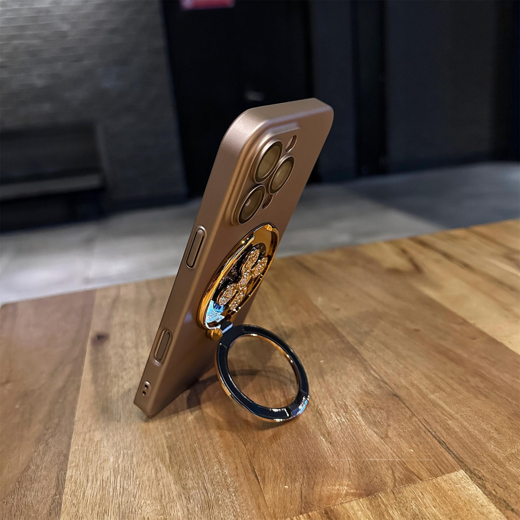 Lucky Wheel Folding Stand Case Cover for iPhone