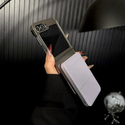Electroplated Frosted Magnetic Case Cover for Samsung Flip Series - Buy 2: FREE SHIPPING🛫 & 40% OFF 2nd🔥