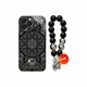 Black Five-angle Flower Case Cover for iPhone - Get a FREE Exquisite Diamond Bracelet!🔥