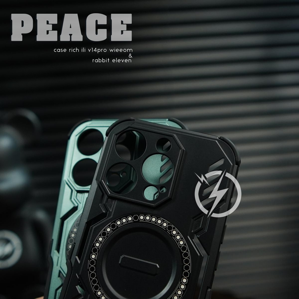 Mech Protective Magnetic Case Cover for iPhone