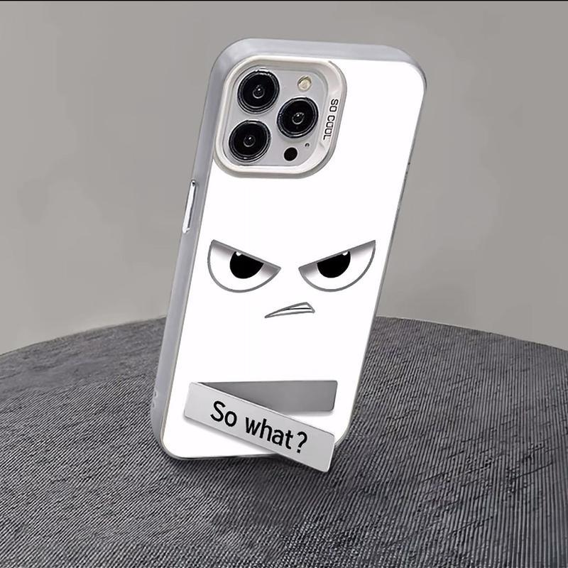 "SO WHAT" Case Cover for iPhone