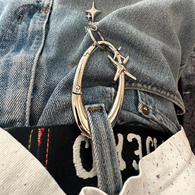 🔗✨ Y2K METAL KEYCHAIN – Your Keys Just Got a Glow-Up! ✨🔗