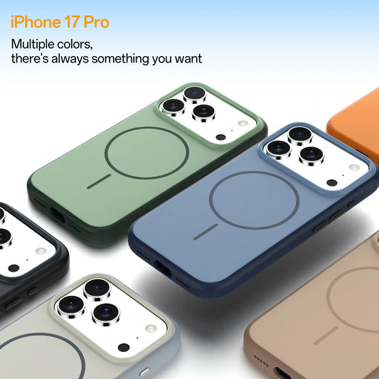 Matte Back Panel with Soft Silicone Edge Case Cover for iPhone