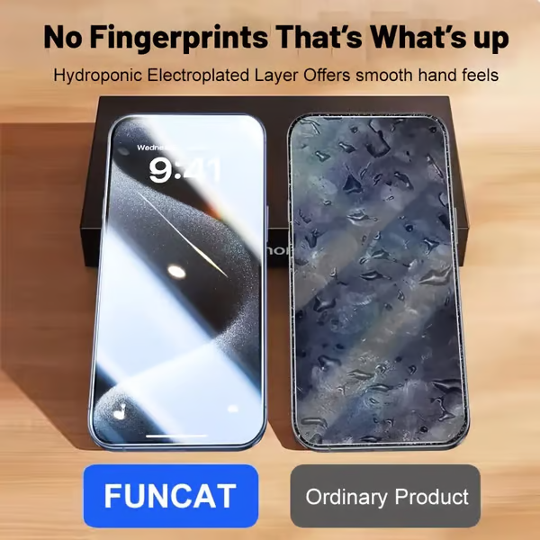 📱2025 New Invisible Screen Protector -Fingerprint-proof Dust Free Without Bubbles