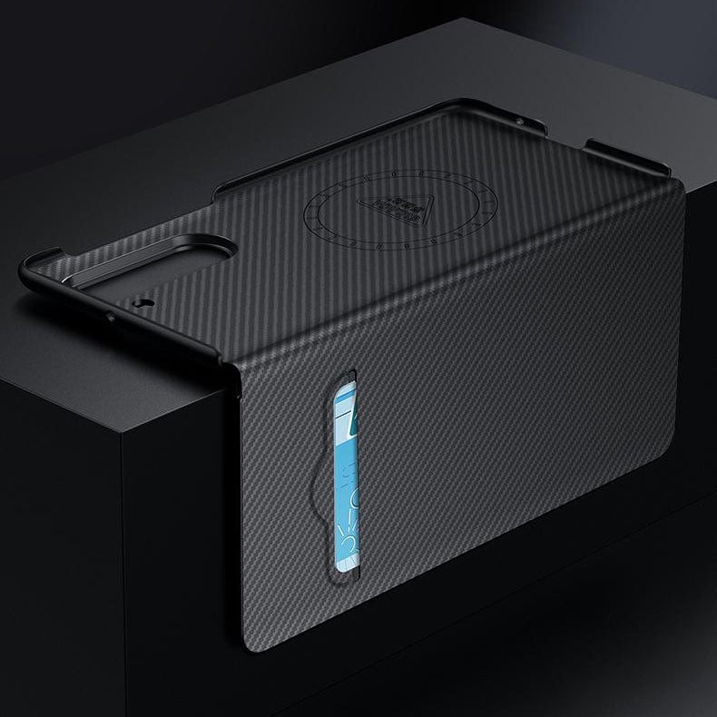 Business Flip Leather Case Cover for Samsung Fold Series