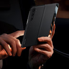 Business Flip Leather Case Cover for Samsung Fold Series