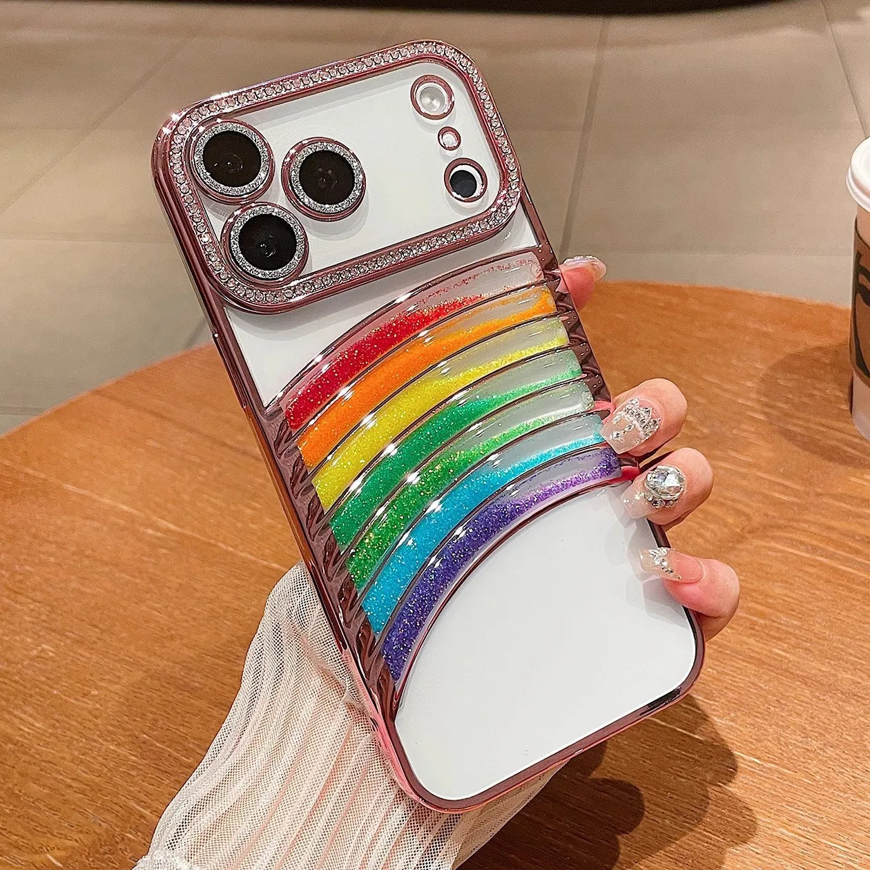 Rainbow Sandflow Case Cover for iPhone