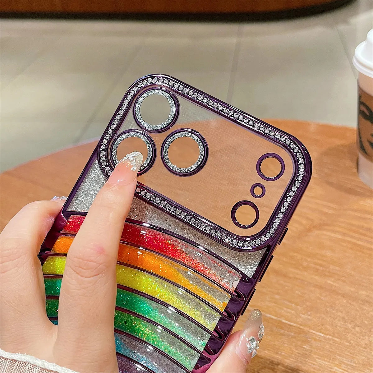 Rainbow Sandflow Case Cover for iPhone