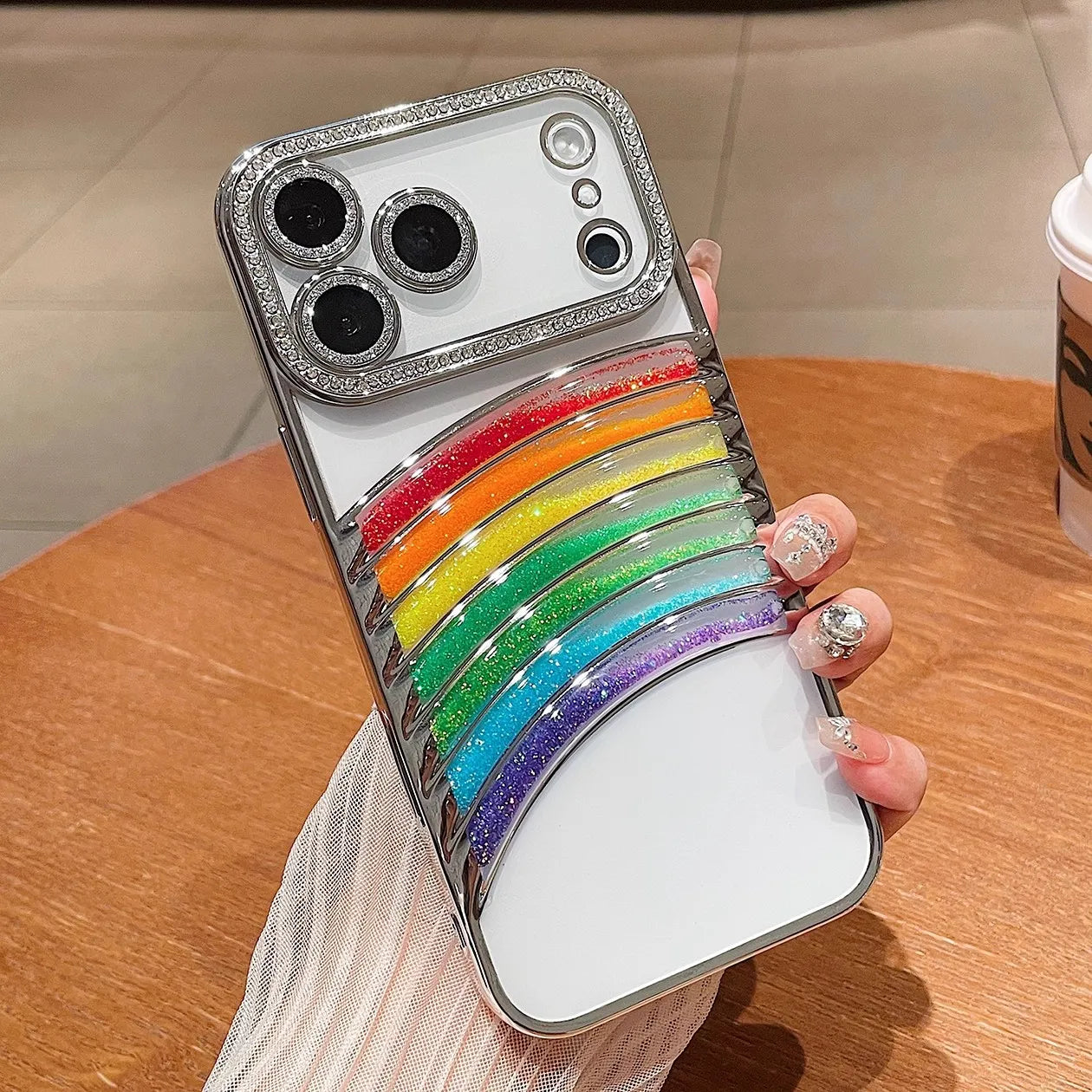 Rainbow Sandflow Case Cover for iPhone