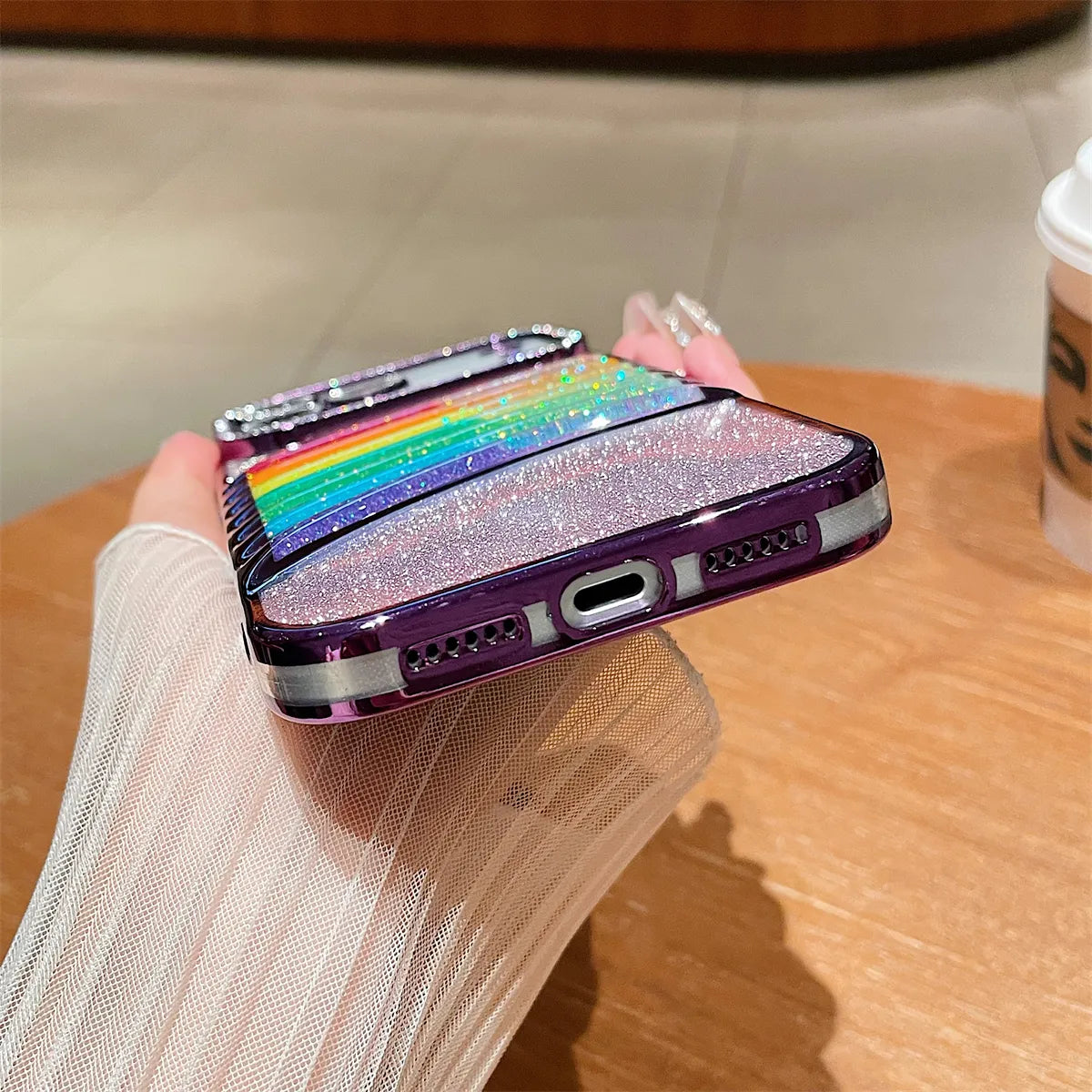 Rainbow Sandflow Case Cover for iPhone