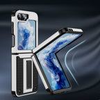Military-grade Drop Protection with Stand Case Cover for Samsung Flip Series