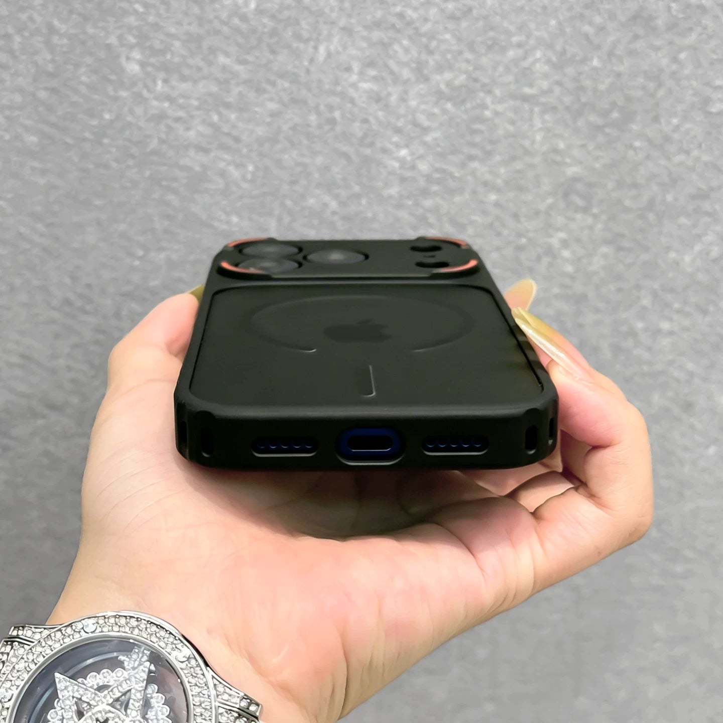 Magnetic Compatible Ventilated Case Cover for iPhone