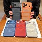 Breathable Honeycomb Vent MagSafe iPhone Case