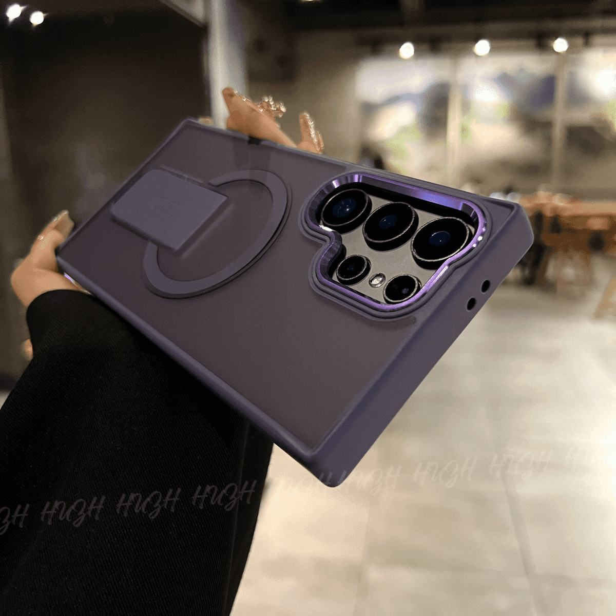 Hidden Stand Case Cover for Samsung S Series