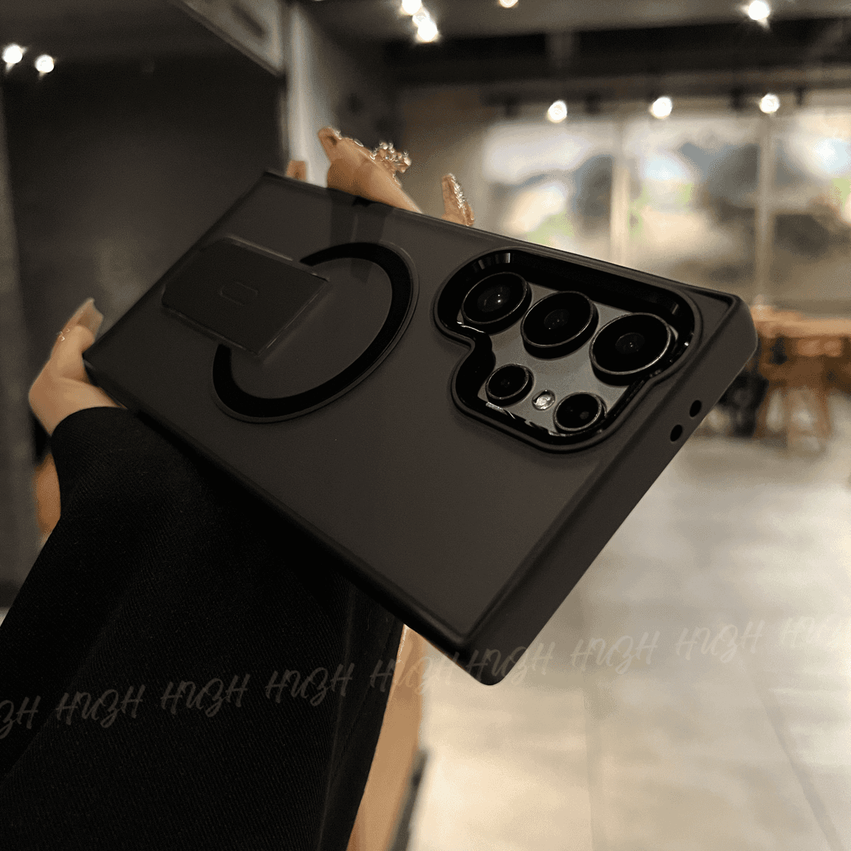 Hidden Stand Case Cover for Samsung S Series