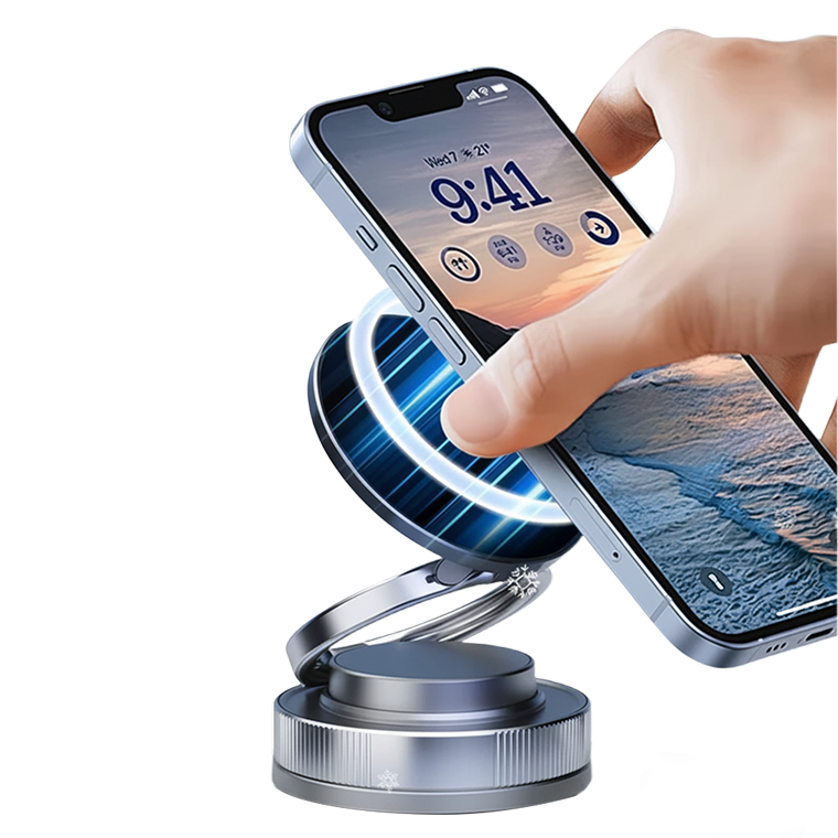 360° Adjustable Vacuum Magnetic Phone Holder