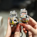 The Floating Astronaut Keychain - A Mini Universe in Your Pocket