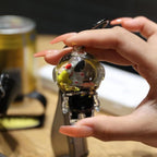 The Floating Astronaut Keychain - A Mini Universe in Your Pocket