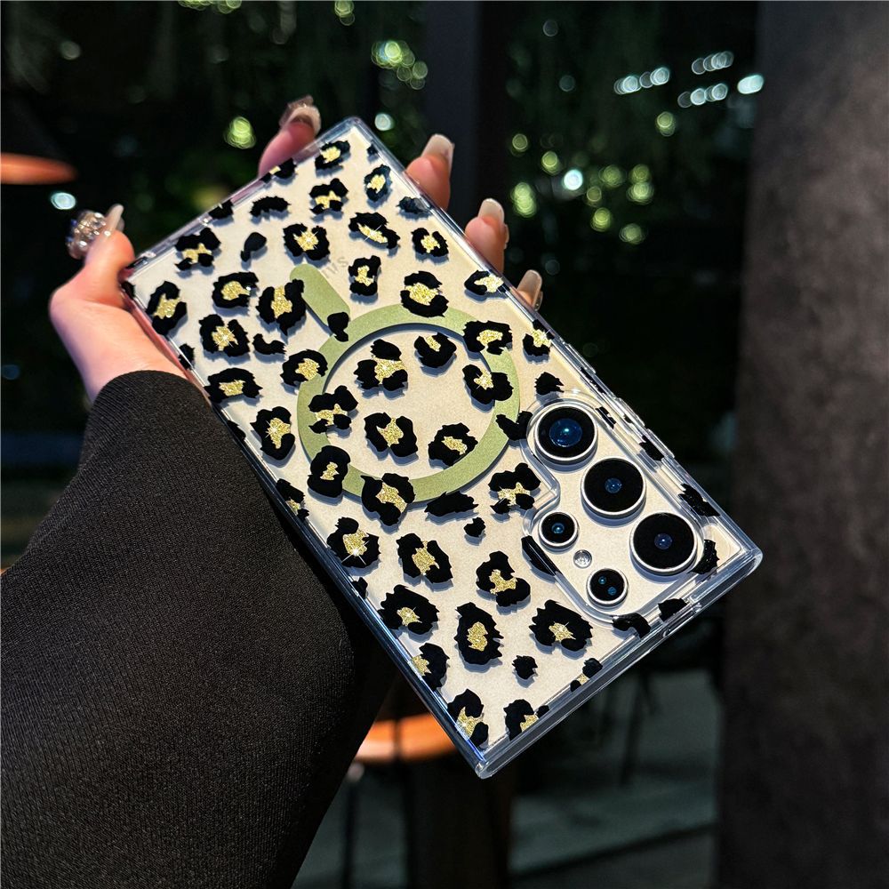 Love Magnetic Transparent Case Cover for Samsung S Series