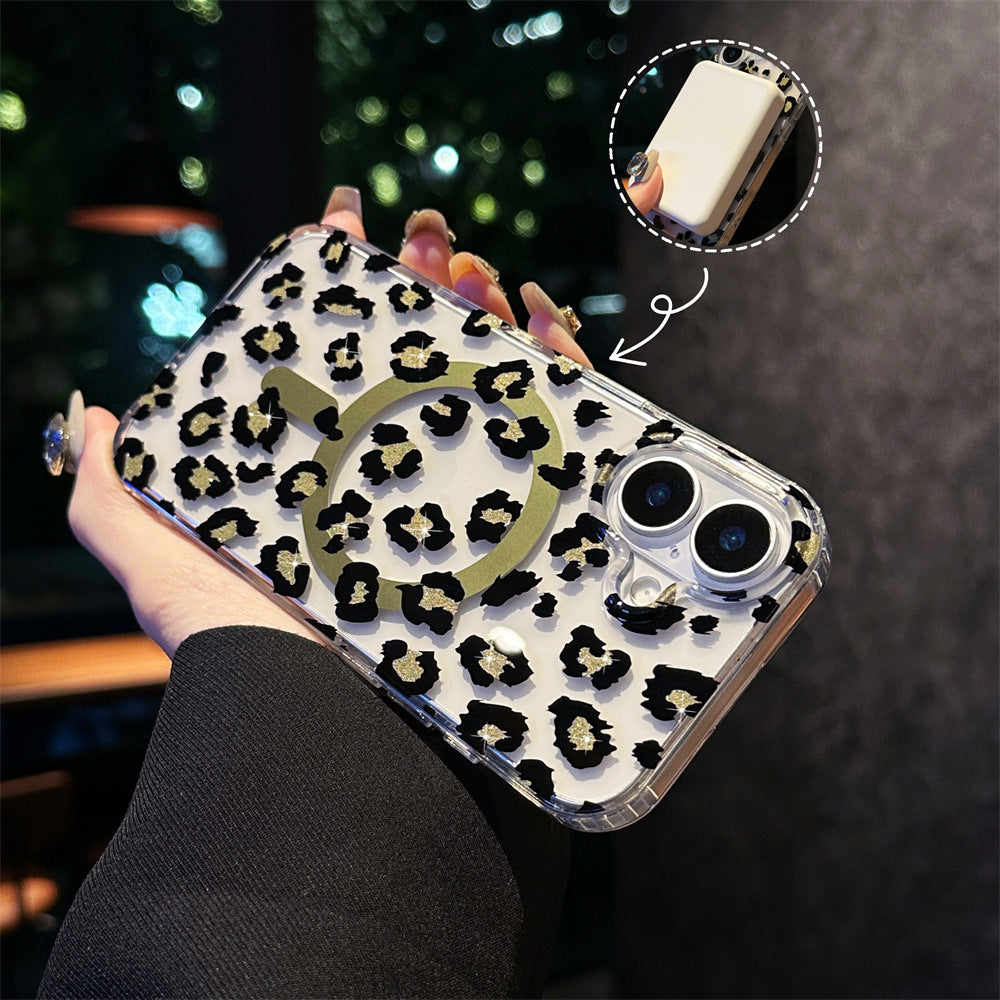 Love Magnetic Transparent Case Cover for iPhone